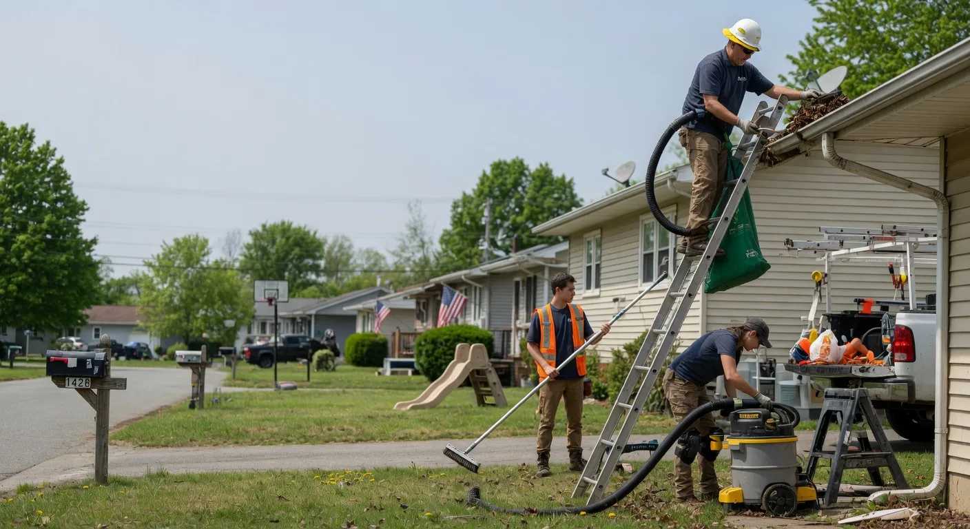 Gutter Installation in Hopedale, IL near me